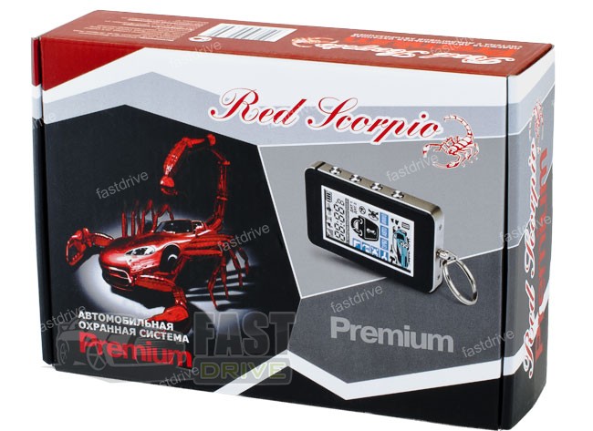 Автосигнализация Red Scorpio Premium ST8 - товар снят с производства!