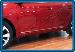 Молдинг дверной Hyundai i20 HB 5D 2014-2018 (4шт.нерж.) Omsa