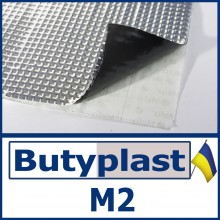 Ўумоизол¤ци¤ Butyplast M2 Eco 2,3 мм 350х500мм - виброизол¤ци¤