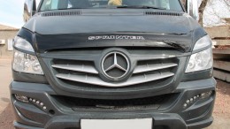 Дефлектор капота, мухобойка Mercedes-Benz Sprinter (Br.906) 2013- (вариант А) VIP Tuning