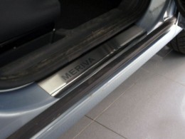 Накладки на пороги Opel Meriva II 2010- Nataniko Premium