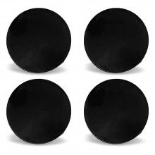 Заглушки дисков ABS 75-72 черные