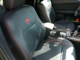 Авточехлы из экокожи Mazda-6 III (GJ) 2012-2015 Elite Союз-авто