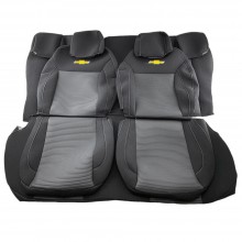 Оригинальные чехлы на сидения Chevrolet Captiva 2011- (универсал) (сп. 1/3. airbag. 5 под.) Favorite