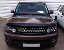 Дефлектор капота, мухобойка Land Rover Range Rover Sport 2009-2013 SIM