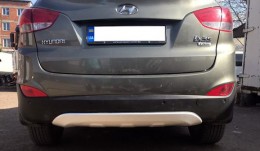 Задняя накладка на бампер Hyundai IX-35 2010- v1 Meliset