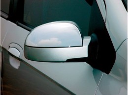 Накладки на зеркала верхушка Hyundai Getz 2002-2011 (2шт.ABS-пласт.) Carmos
