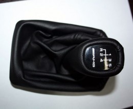 Ручка с чехлом КПП Mercedes E-Сlass W210 1995-2002 с рамкой (кожа) AMG