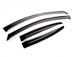 Дефлекторы окон, ветровики BMW 5 Sd (F10, F11) 2011- Cobra