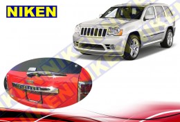 Накладка на планку багажника Jeep Grand Cherokee WK 2004-2010 (ABS-пласт.) Niken