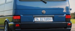 Накладка на заднюю крышку багажника Volkswagen T4 1995-2003 (под покраску) Meliset