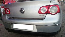 Нижняя кромка багажника Volkswagen Passat B6 2006-2012 (нерж.) Carmos