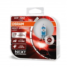  Osram Night Breaker Laser H7 +150 (set) 64210NNL-HCB