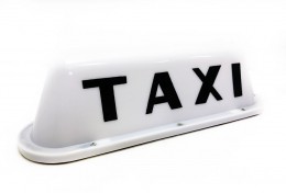 Знак такси белый (Дорожная карта)