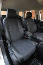 Авточехлы Seat Altea XL с 2009 г без столиков из эко-кожи Antara Emc Elegant