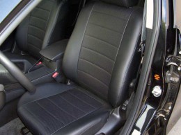 Авточехлы из экокожи Ford Focus II comfort 2004-2011 г Pilot-lux Союз-авто