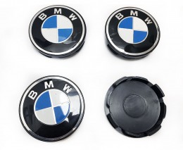 Заглушки дисков BMW (65-64,5мм)