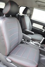 Авточехлы из экокожи Seat Toledo IV 2013- г Комби Pilot Союз-авто