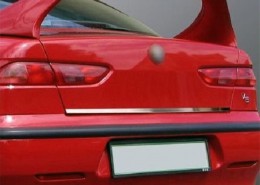 Нижняя кромка багажника Alfa Romeo 156 SD 1997-2002 (нерж.) Omsa