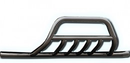 Кенгурятник с усом Mitsubishi Pajero Sport 2013-16 (WT+ST d=60 F1-18)