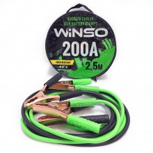 Провода прикуривания 200A Winso 138210 2,5m -40C с чехлом
