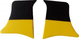 Накладки уголки передние ВАЗ 2101 - 2107 желтые