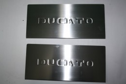 Накладки на внутренние пороги пороги Fiat Ducato 2006- (2шт.нерж.) Carmos