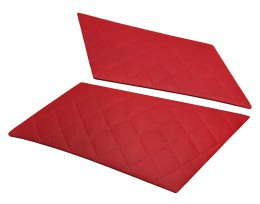 Накладки задних стоек Лопухи ВАЗ 2101 - 2107 Romb Design Красный