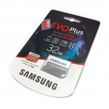 Карта памяти Samsung MicroSDHC 32GB EVO Plus UHS-I (R95MB/s, W20MB/s)