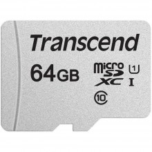   Transcend MicroSDXC 64Gb Class 10 (TS64GUSD300S)