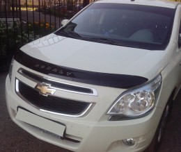 Дефлектор капота, мухобойка Chevrolet Cobalt 2011- VIP Tuning