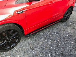 Боковые пороги Maya Red на Opel Crossland X 2017-