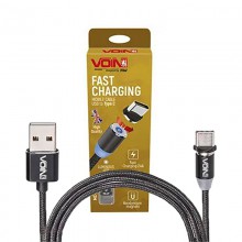  Voin 2301C USB - Type-C 2,4 1m  Black (MC-2301C BK)