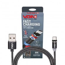  Voin 2301M USB - Micro USB 2,4 1m  Black (MC-2301M BK)