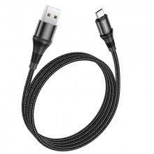  HOCO X50 USB - MicroUSB Excellent charging data cable 2.4A 1m Black