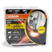  Osram Night Breaker H1 12V 55W +200% (duobox) 64150NB200-HCB