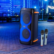Hoco     Hoco Manhattan Wireless Dual mic BT Speaker BS53 BT5.1 2Mic AUX FM TF