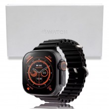 - Smart watch 8 Ultra series 49mm (Apple BOX Design 1:1) Midnight ocean