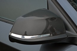 Накладки на зеркала BMW 4 (F32) 2014- (2 шт. карбон) Omsa