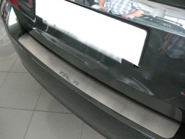 Накладка на бампер Chevrolet Epica 2007-2012 нерж. NataNiko