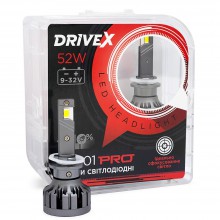   DriveX AL-01 PRO H27 52W CAN 12-32V 6000K 12000Lm (2.)