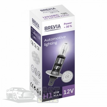 Brevia  Brevia H1 12V 55W +30% 12010PC