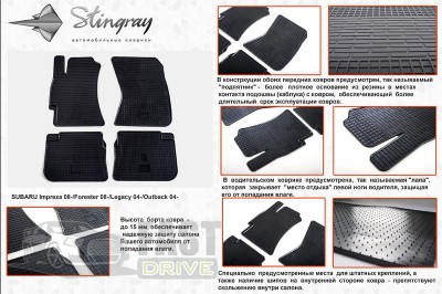 Stingray   Subaru Forester 2008- Stingray