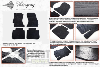 Stingray   Subaru Legacy 2012- Stingray