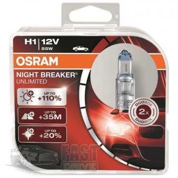 Osram  Osram Night Breaker Laser H1 +110 (set)