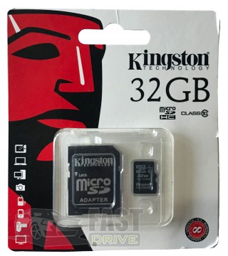 Kingston   Kingston MicroSDHC 32Gb Class 10 ()