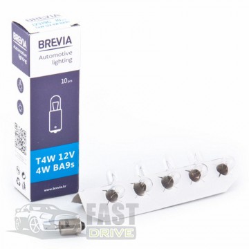 Brevia  Brevia T4W 12V 4W BA9s CP (12319C)