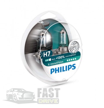 Philips  Philips X-treme Vision H7 12V 55W +130% (12972XVS2)