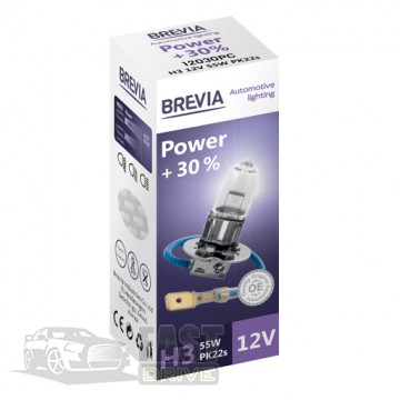 Brevia  Brevia H3 12V 55W Power +30% (12030PC)