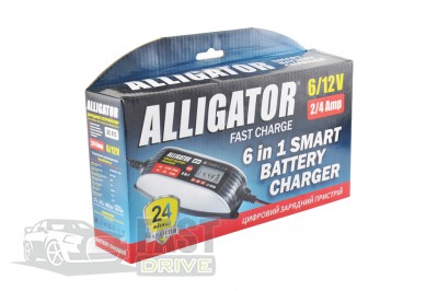 Alligator   Alligator AC812 6-12V 2-4A 